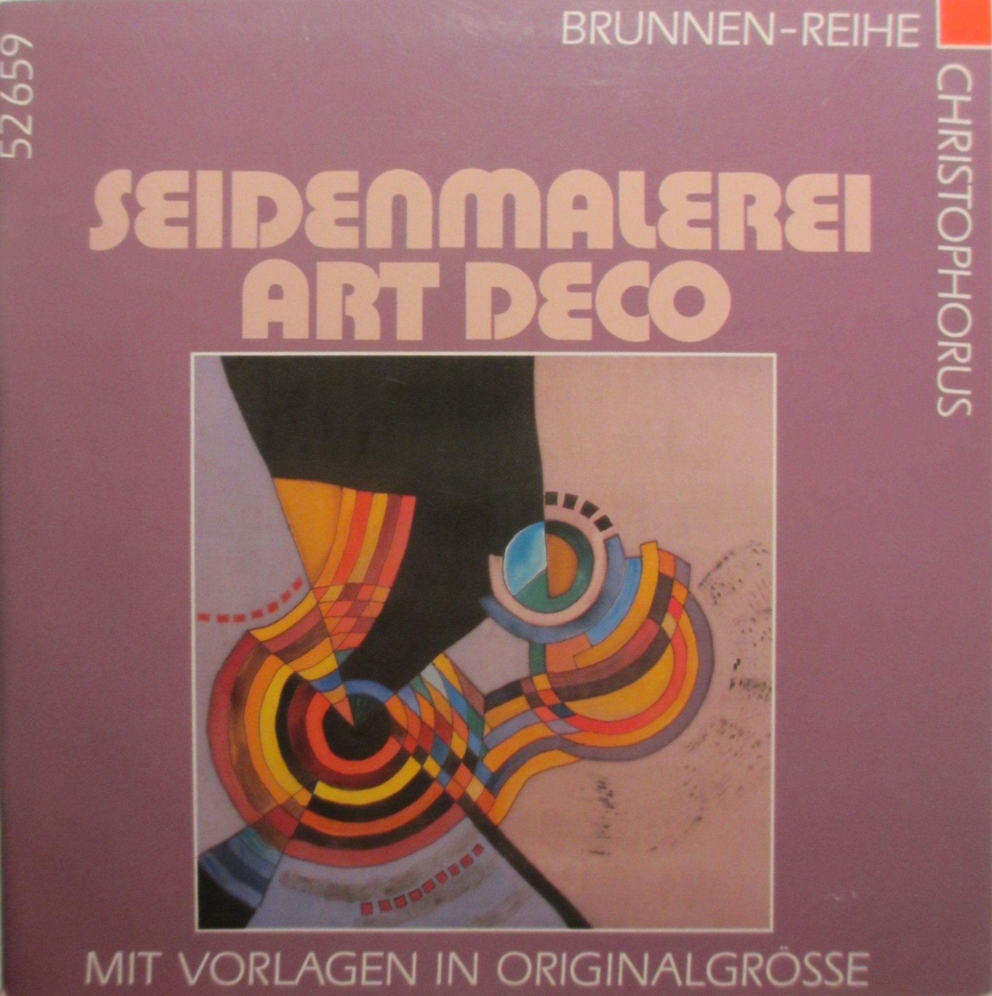 Art deco auf Seide Hobbies & Crafts Books