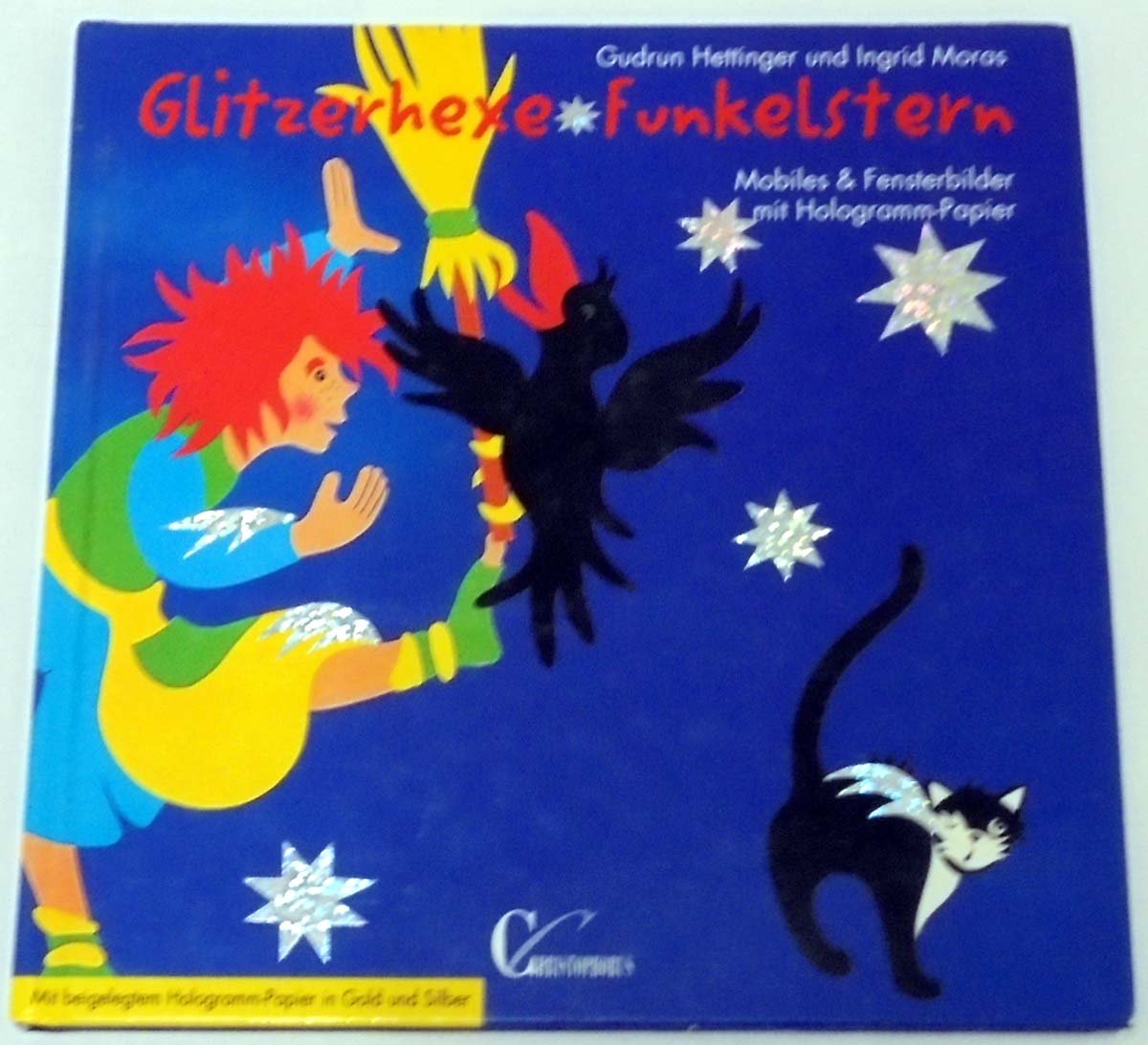 Glitzerhexe, Funkelstern. Mobiles & Fensterbilder mit Hologramm-Papier. Computer Science