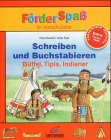 Schreiben und Buchstabieren, Büffel, Tipis, Indianer Books