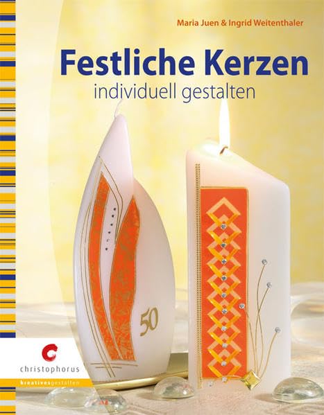 Festliche Kerzen individuell gestalten Hobbies & Crafts