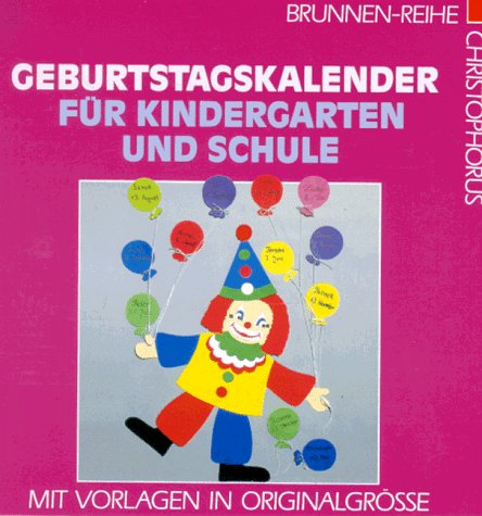 Brunnen-Reihe, Geburtstagskalender für Kindergarten und Schule Hobbies & Crafts