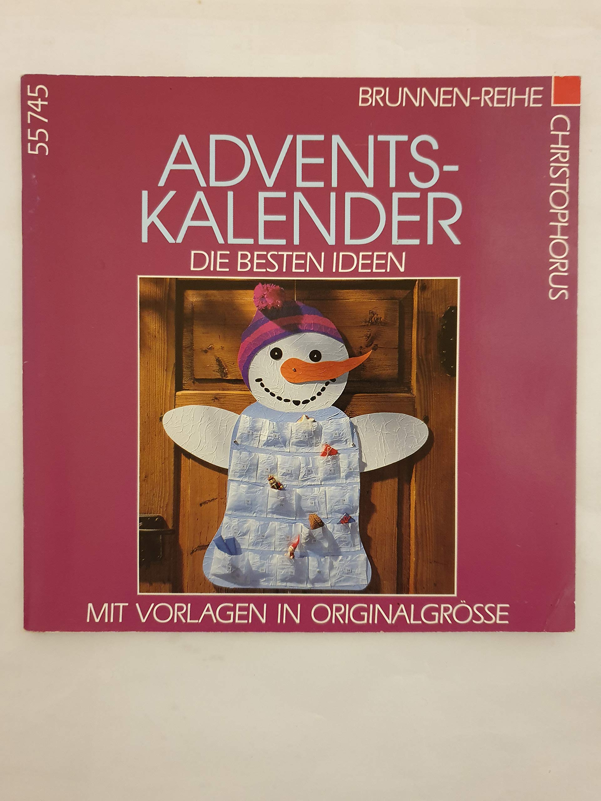 Adventskalender. Die besten Ideen. Mit Vorlagen in Originalgrösse. Books