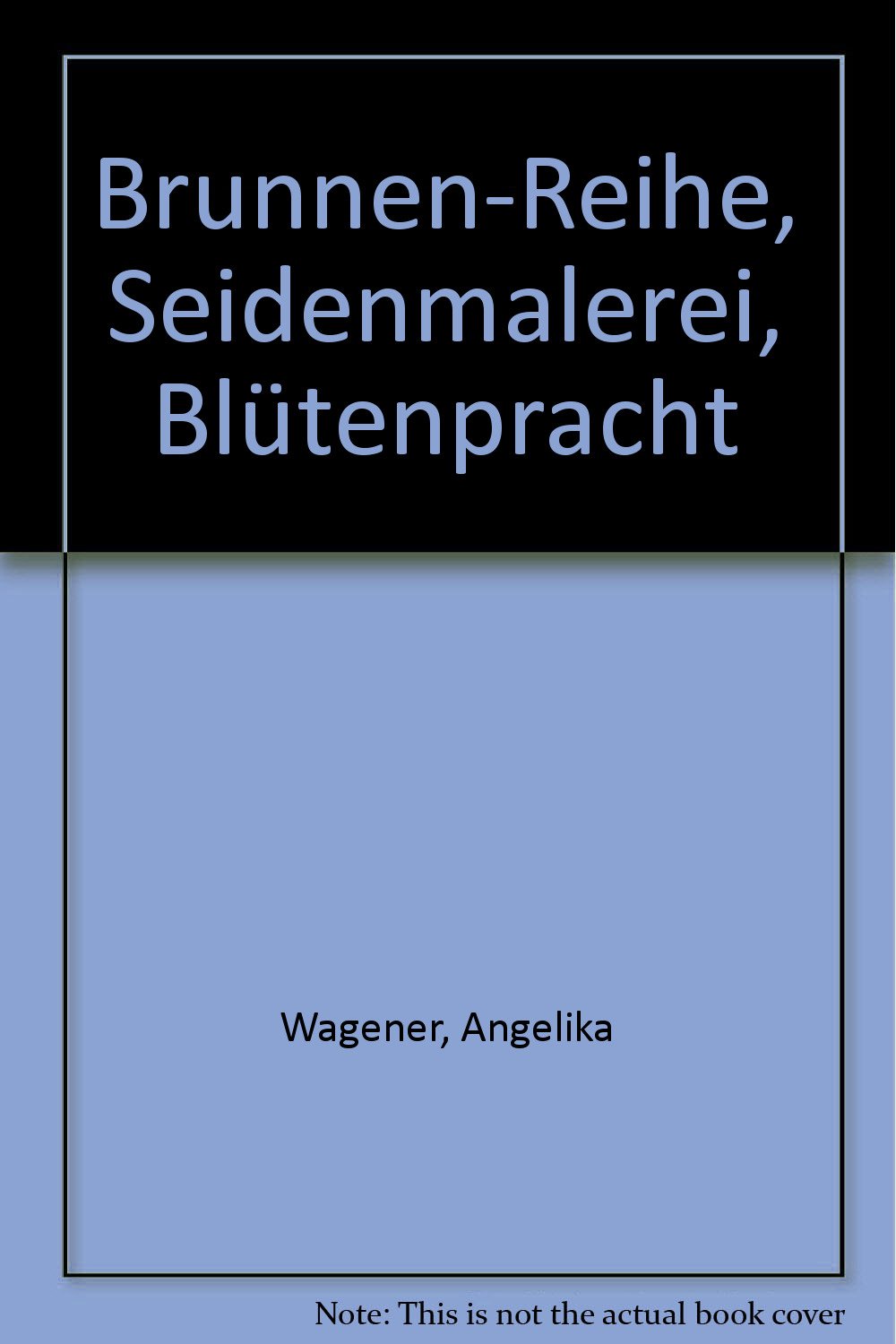 Brunnen-Reihe, Seidenmalerei, Blütenpracht Hobbies & Crafts