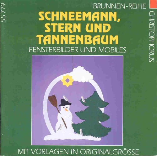 Schneemann, Stern und Tannenbaum. Fensterbilder und Mobiles. Hobbies & Crafts