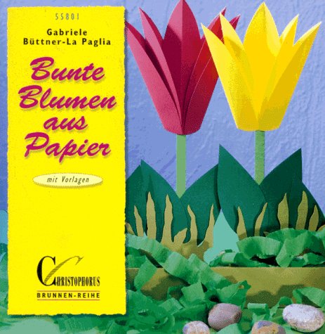 Brunnen-Reihe, Bunte Blumen aus Papier Hobbies & Crafts