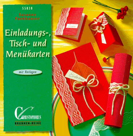 Brunnen-Reihe, Einladungskarten, Tischkarten und Menükarten Hobbies & Crafts