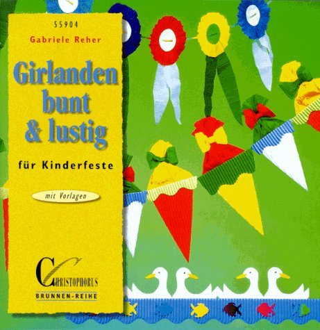 Brunnen-Reihe, Girlanden bunt & lustig für Kinderfeste Hobbies & Crafts