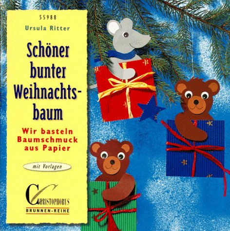 Brunnen-Reihe, Schöner bunter Weihnachtsbaum Hobbies & Crafts