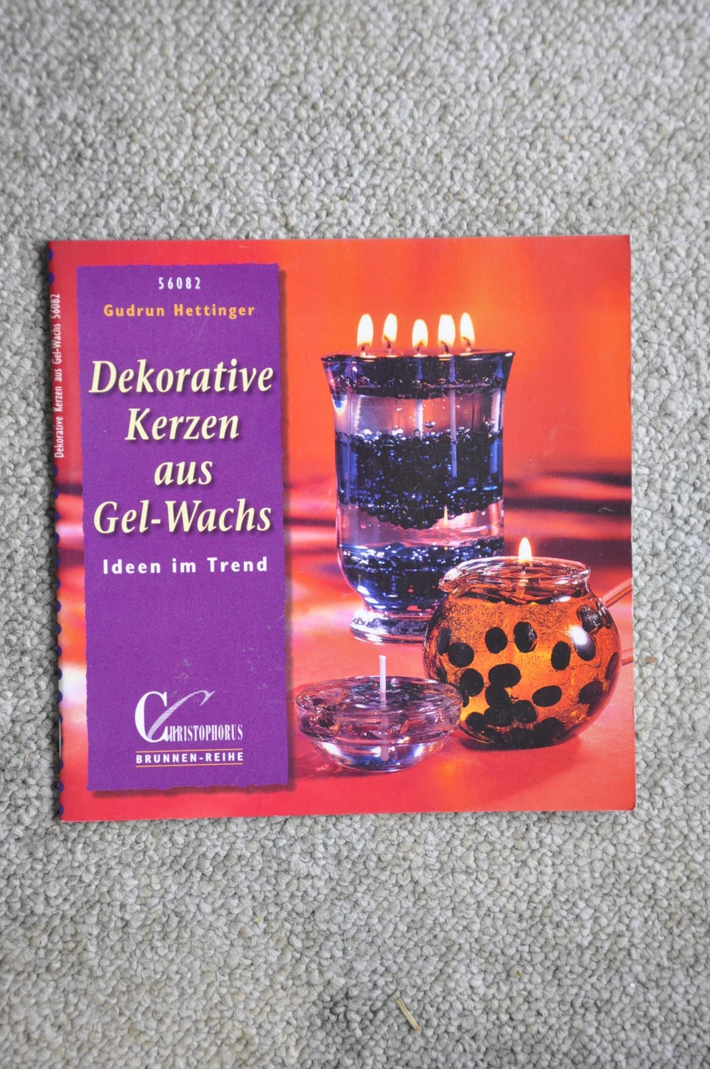 Brunnen-Reihe, Dekorative Kerzen aus Gel-Wachs Hobbies & Crafts