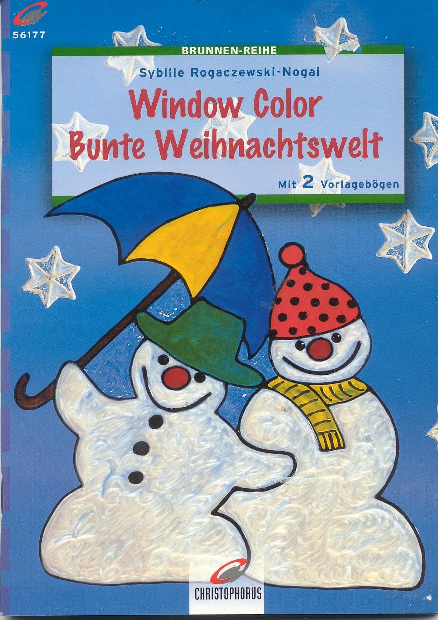 Brunnen-Reihe, Window Color Bunte Weihnachtswelt Hobbies & Crafts