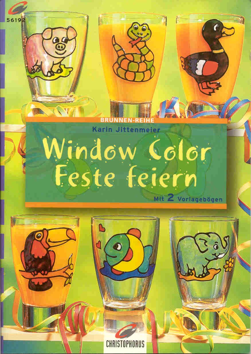 Brunnen-Reihe, Window Color Feste feiern Hobbies & Crafts