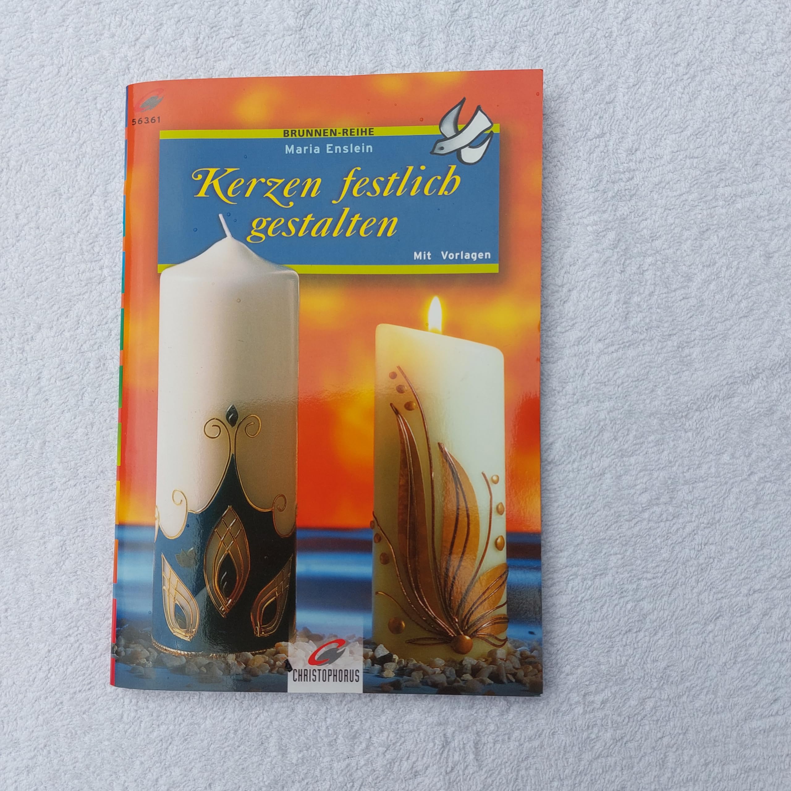 Brunnen-Reihe, Kerzen festlich gestalten: Mit Vorlagen Hobbies & Crafts
