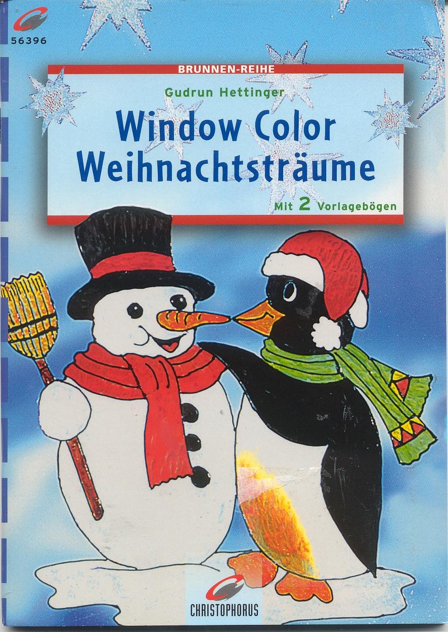 Brunnen-Reihe, Window Color Weihnachtsträume Hobbies & Crafts