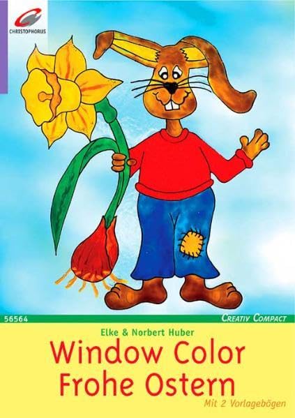 Window Color Frohe Ostern: Mit 2 Vorlagebögen (Creativ Compact) Hobbies & Crafts