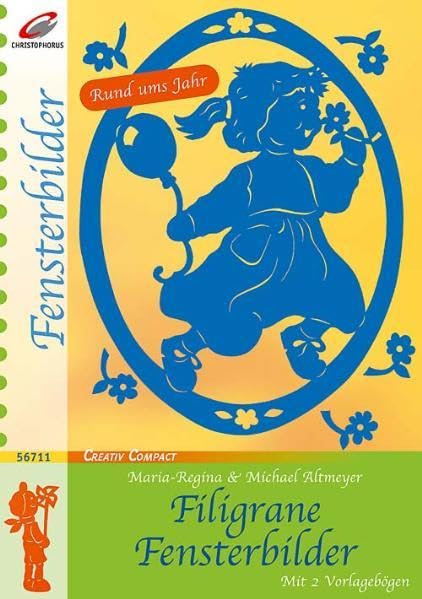 Filigrane Fensterbilder: Rund ums Jahr. Mit 2 Vorlagebögen (Creativ Compact) Hobbies & Crafts