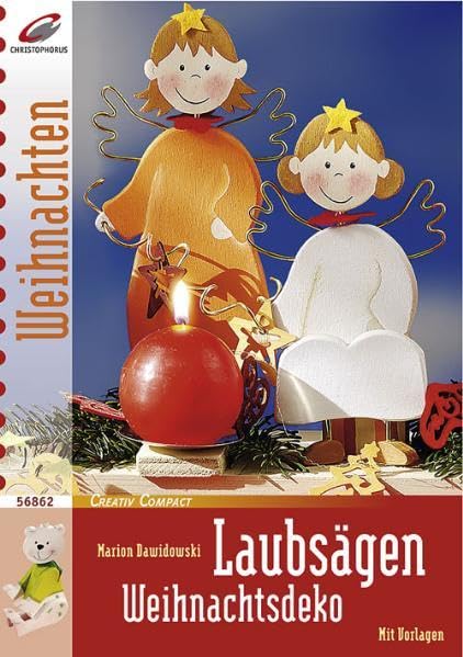 Laubsägen Weihnachts-Deko: Mit Vorlagen (Creativ Compact) Hobbies & Crafts
