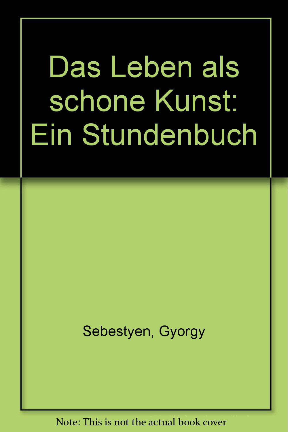 Das Leben als schöne Kunst Books