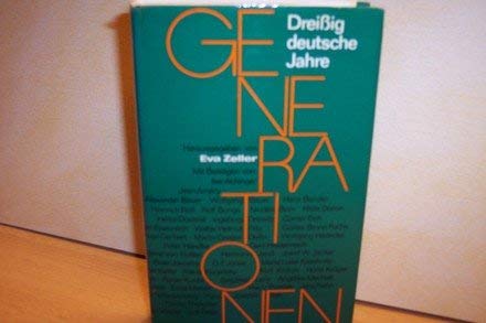 Generationen. Dreißig deutsche Jahre Books