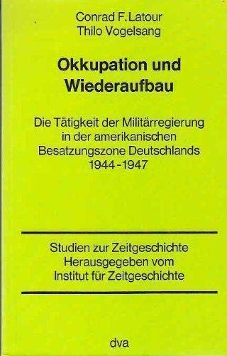 Okkupation und Wiederaufbau German history