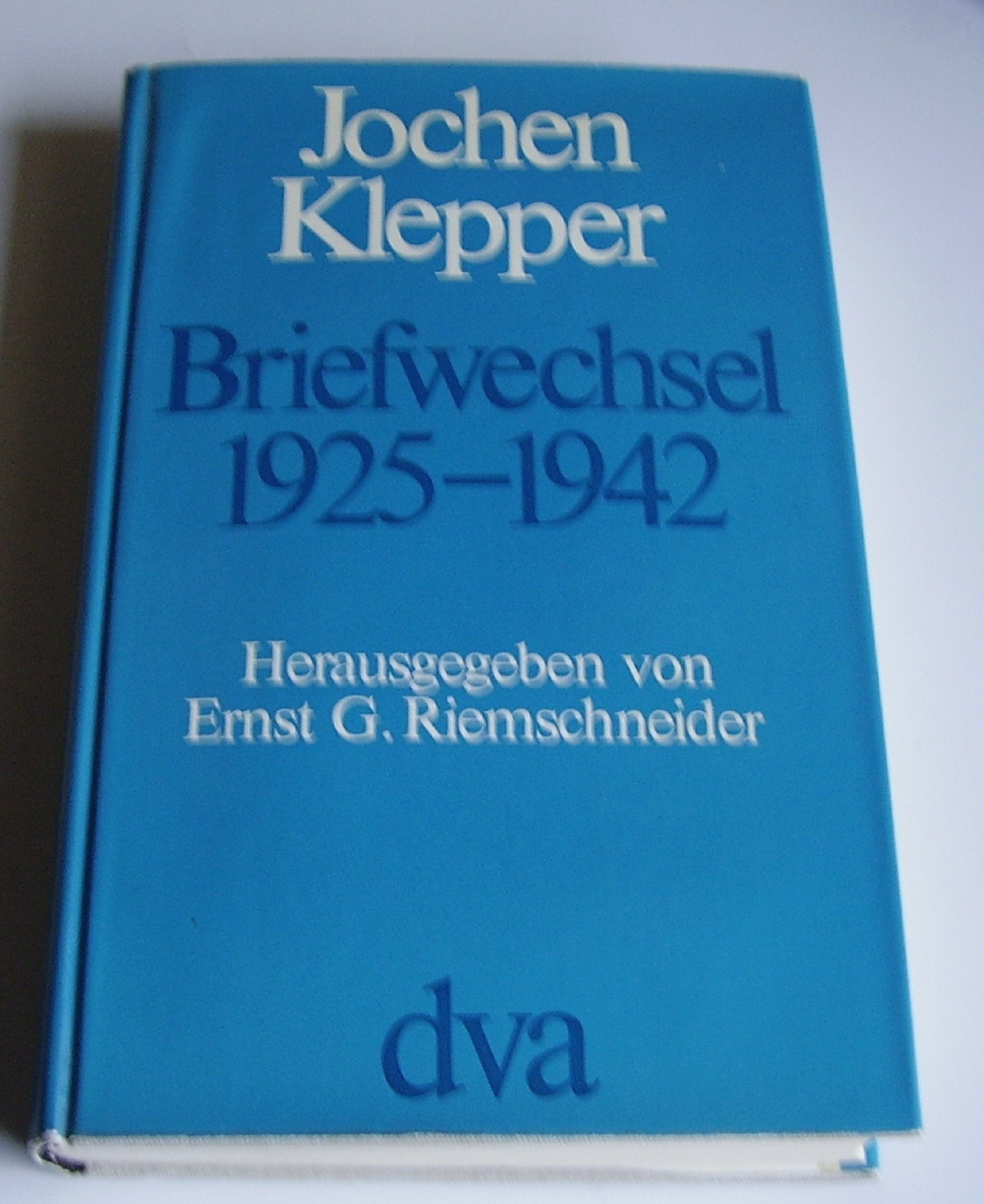 Briefwechsel 1925 - 1942 Essays & Short Stories