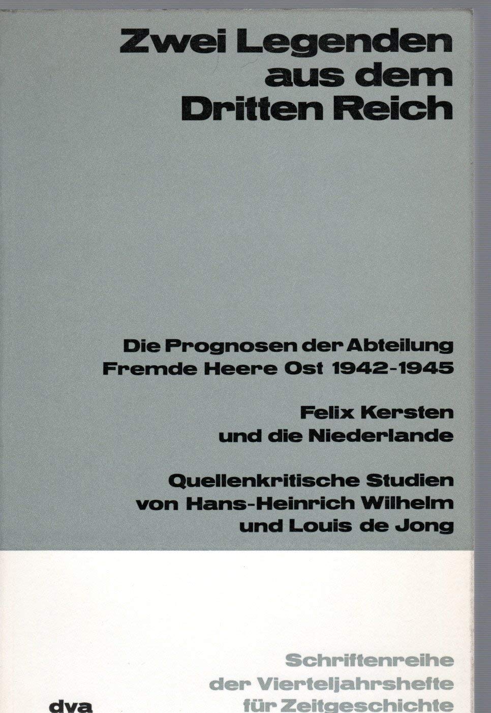 Zwei Legenden aus dem Dritten Reich. Books
