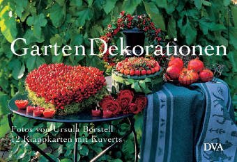 GartenDekorationen: Fotos von Ursel Borstell. - 12 Briefkarten Living & Furnishing