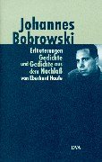 Gesammelte Werke. Pflichtfortsetzung / Erläuterungen der Gedichte. von Johannes Bobrowski. Kommentarband Lyrik. Studienausgabe Poetry