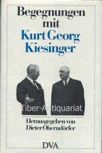 Begegnungen mit Kurt Georg Kiesinger Politics & Society