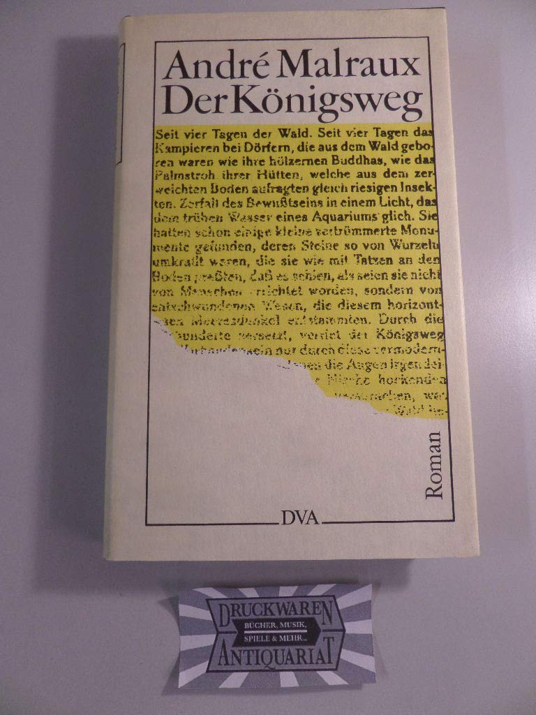 Der Königsweg: Roman Contemporary literature