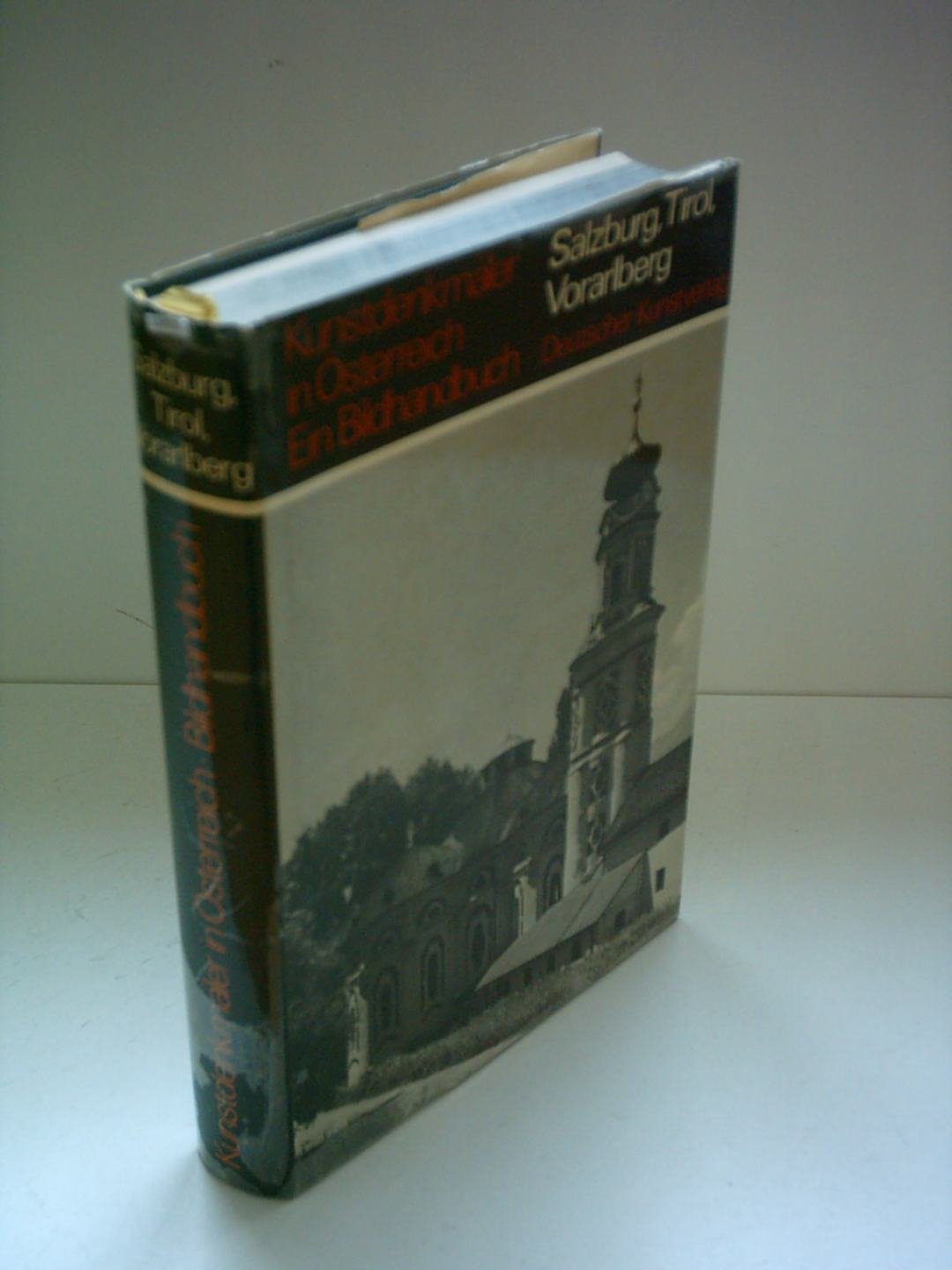 Kunstdenkmäler in Österreich. / Salzburg, Tirol, Vorarlberg.: Bildhandbuch. (Kunstdenkmäler in Österreich.: Bildhandbuch.) Architecture