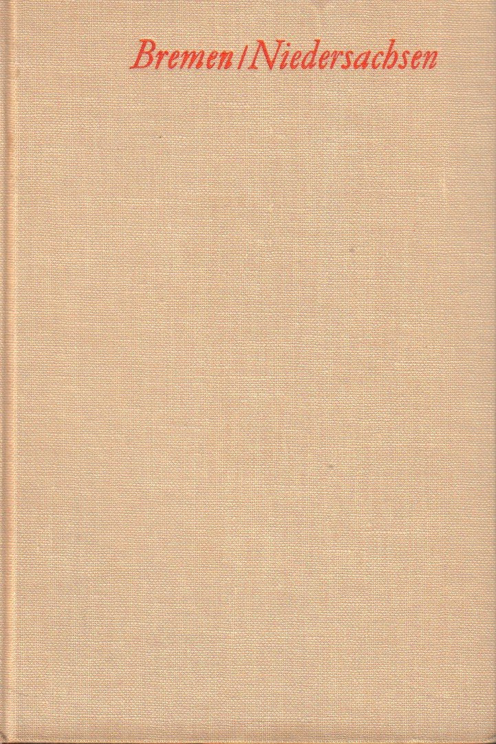 Bremen, Niedersachsen. Handbuch der Deutschen Kunstdenkmäler Books
