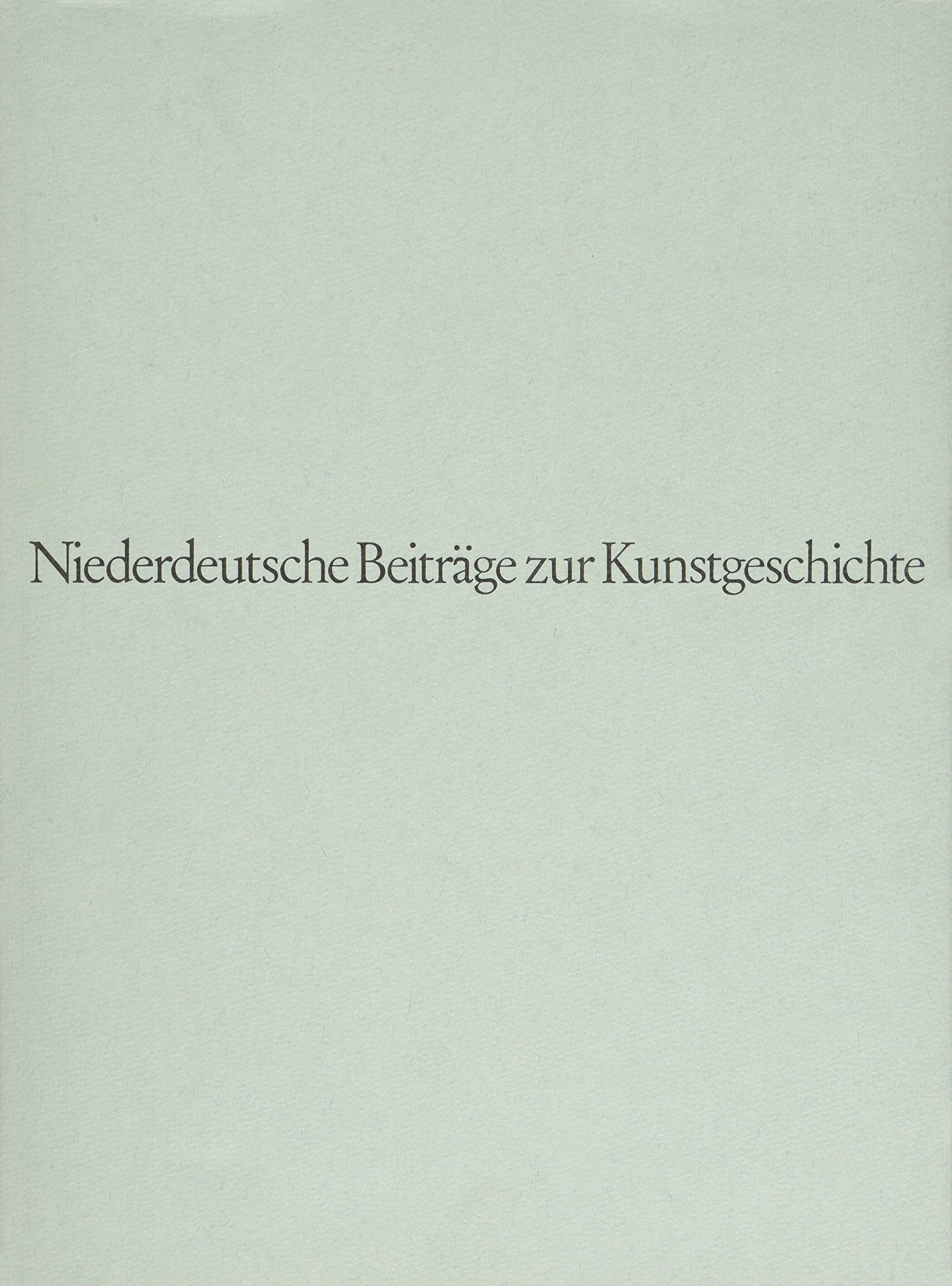 Niederdeutsche Beiträge zur Kunstgeschichte, Bd.29, 1990 Film, Art & Culture