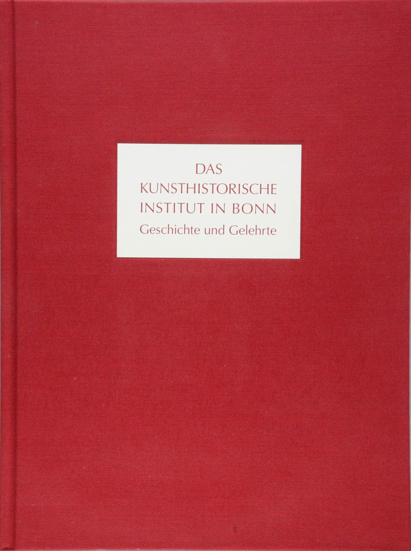 Das Kunsthistorische Institut in Bonn Film, Art & Culture