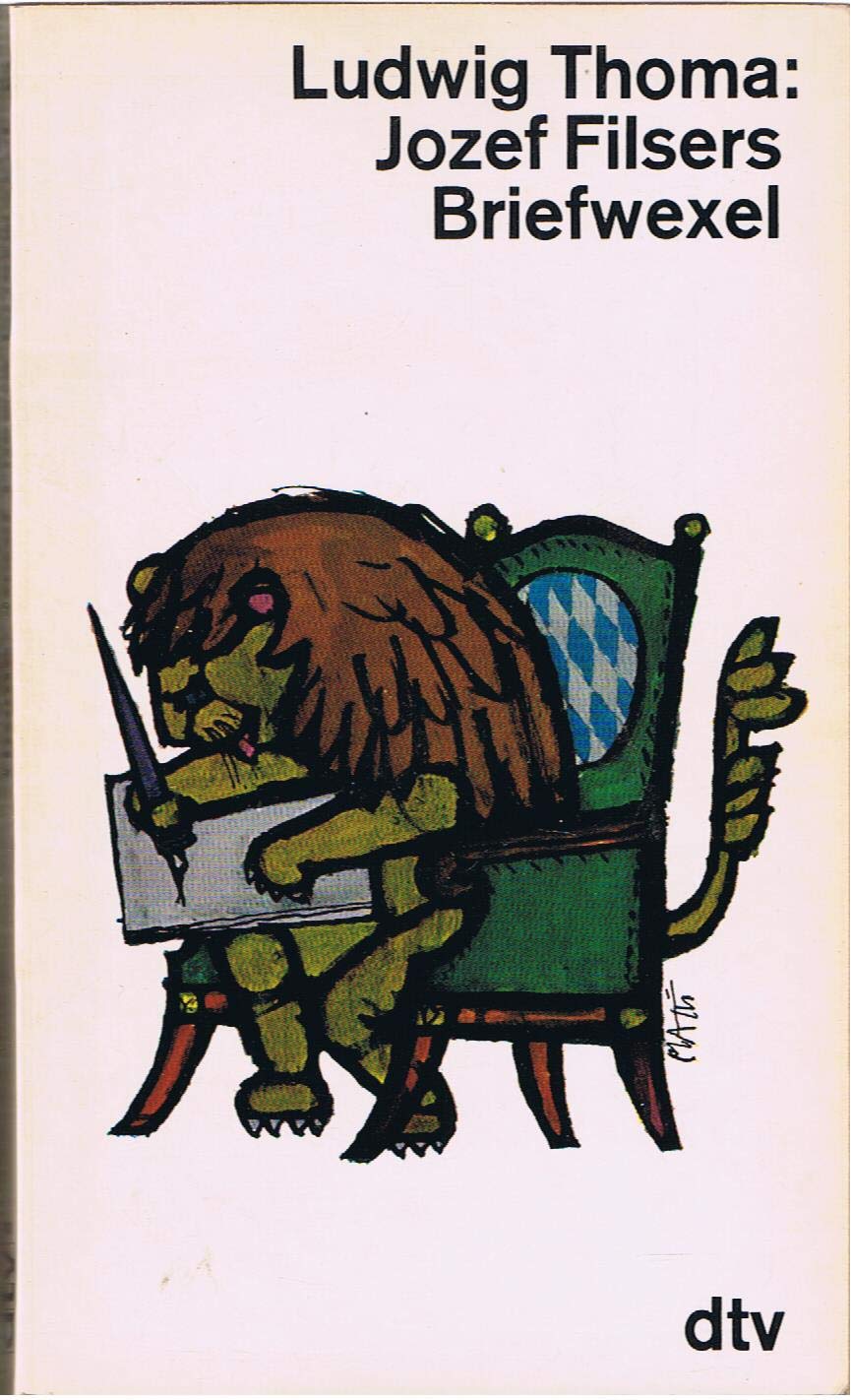Jozef Filsers Briefwexel (6642829). Humour & Satire