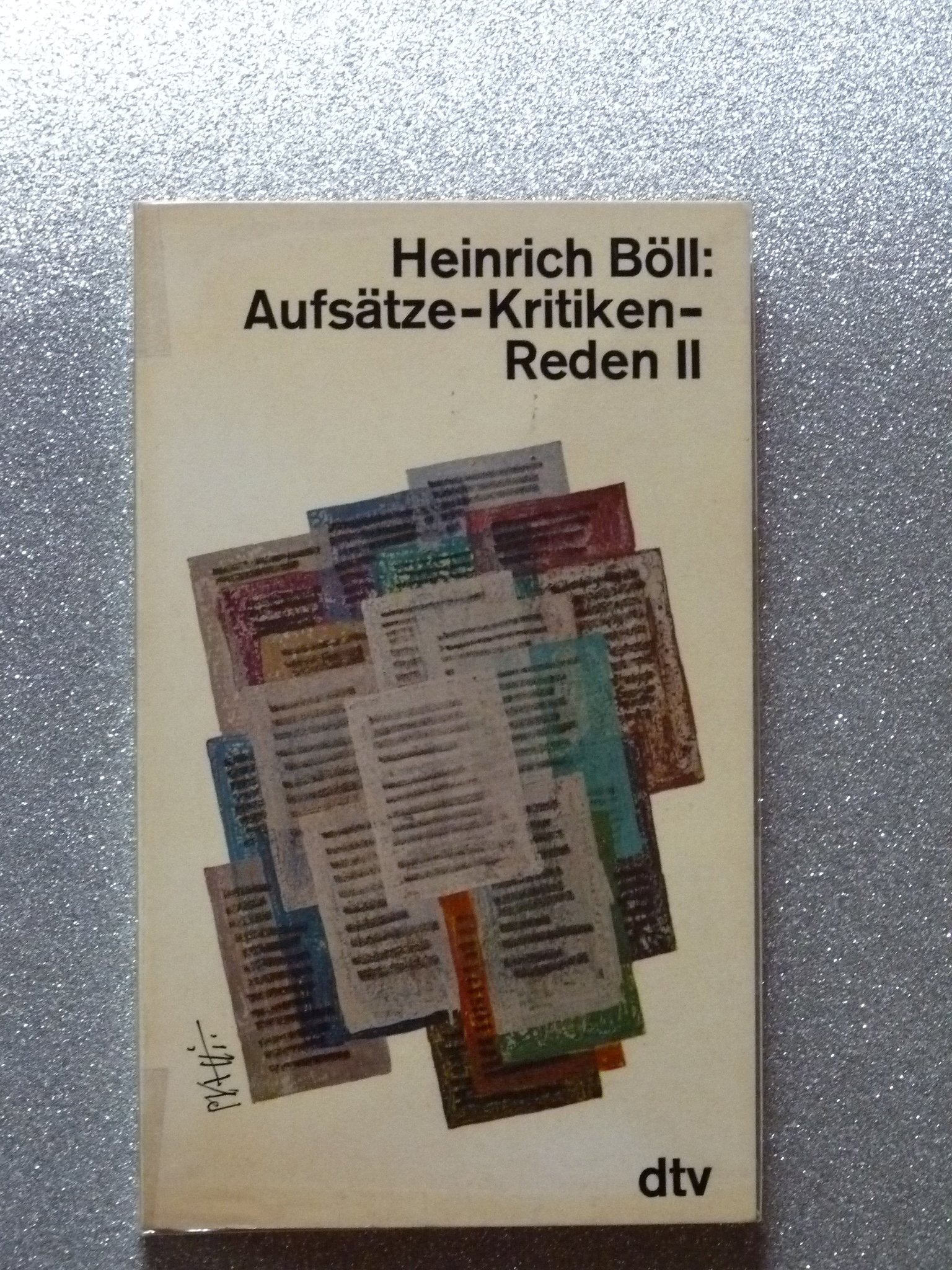Aufsätze, Kritiken, Reden II. Books