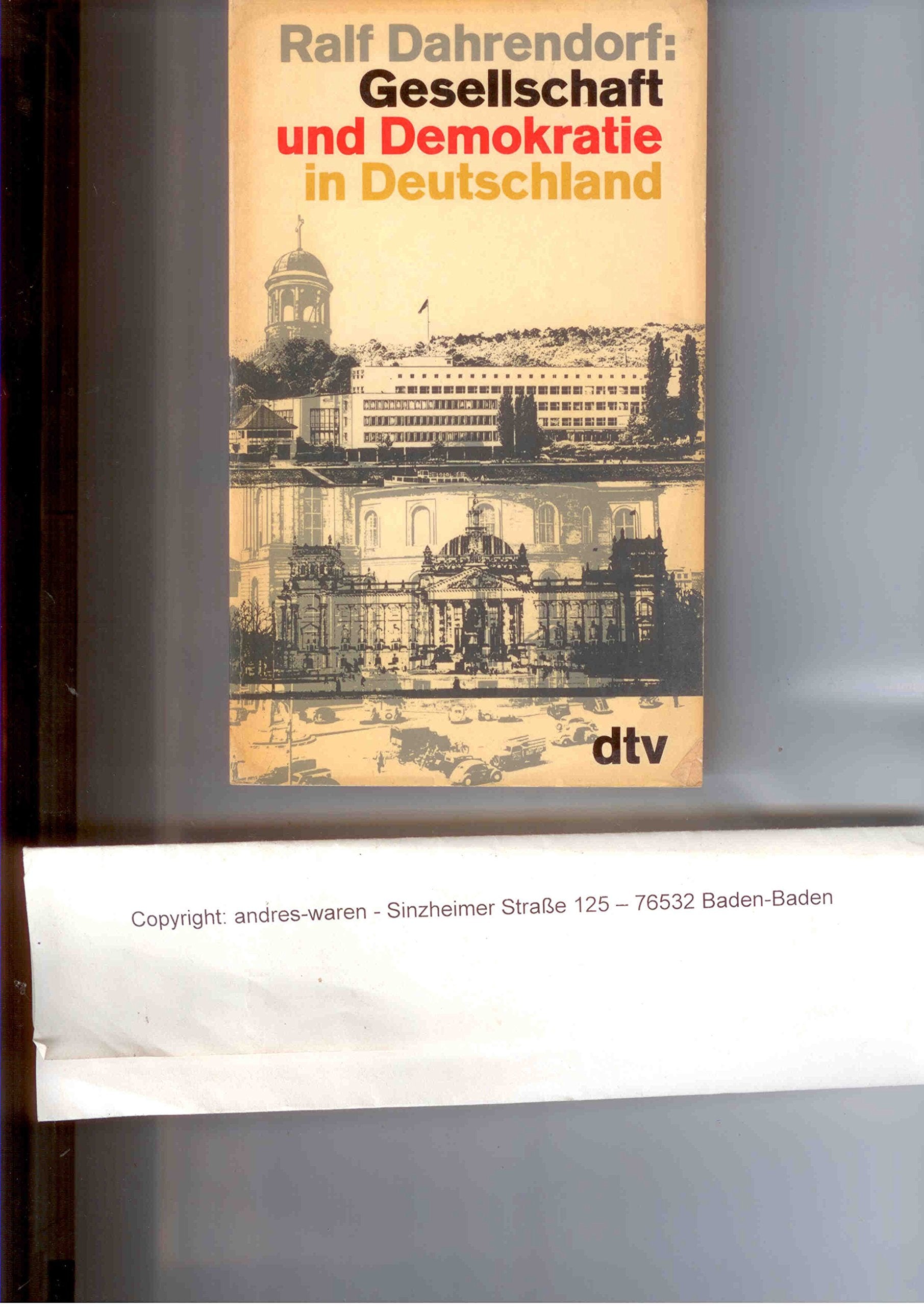 Gesellschaft und Demokratie in Deutschland. Memories
