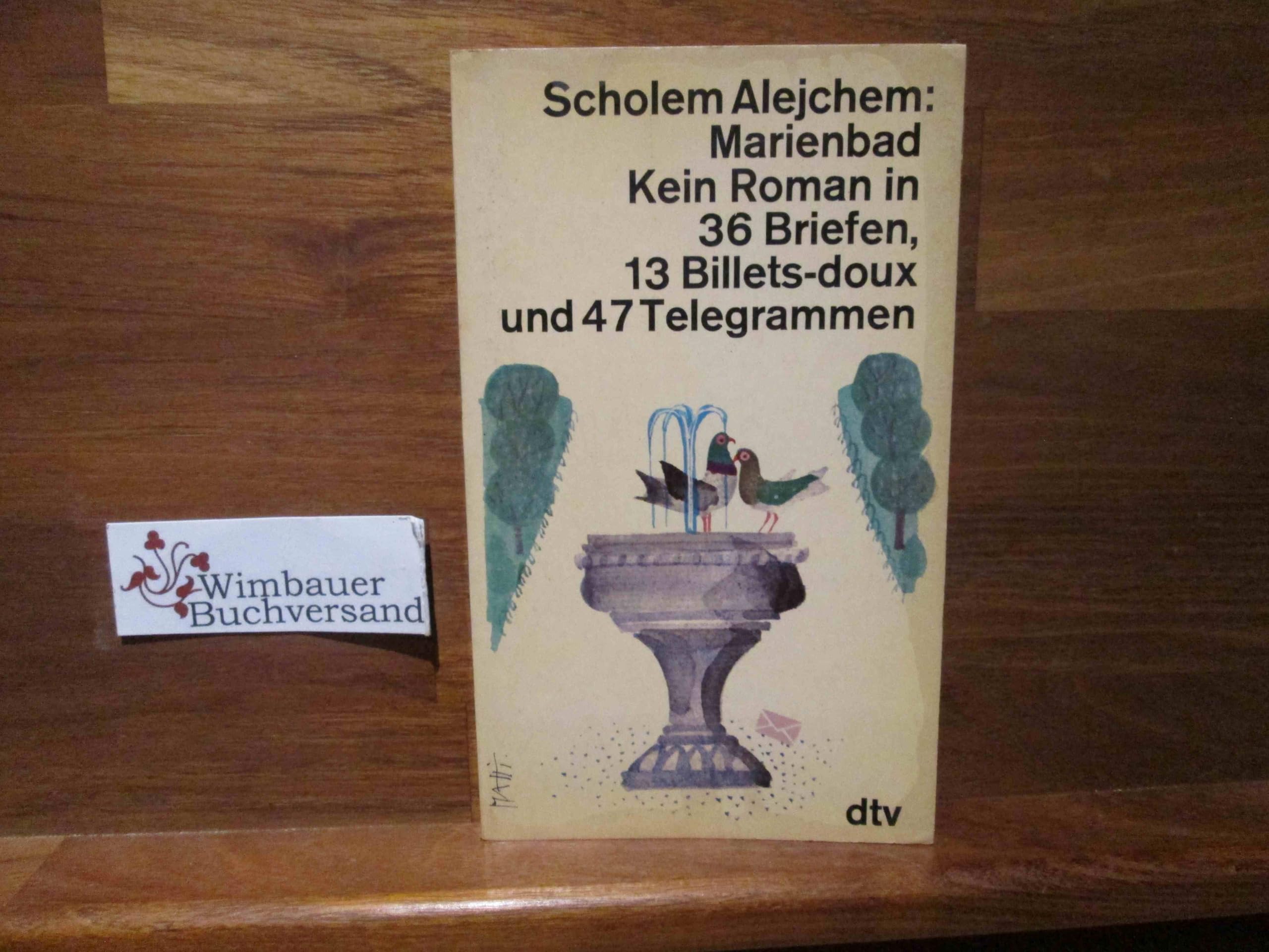 Marienbad. Kein Roman in 36 Briefen, 13 Billets-doux und 47 Telegrammen Books