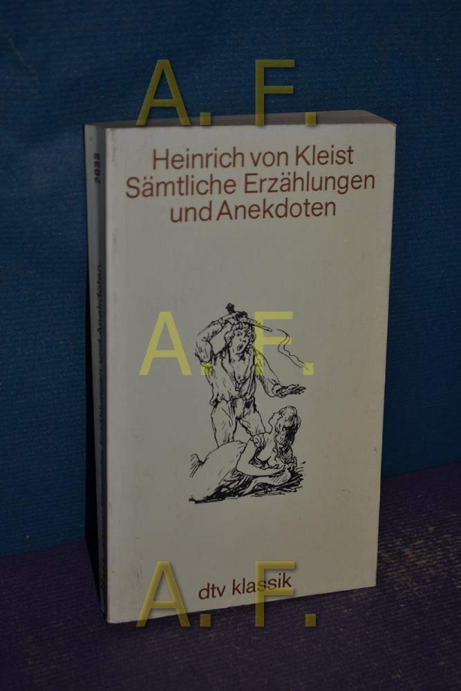 Sämtliche Erzählungen und Anekdoten. (dtv Literatur) Essays & Short Stories