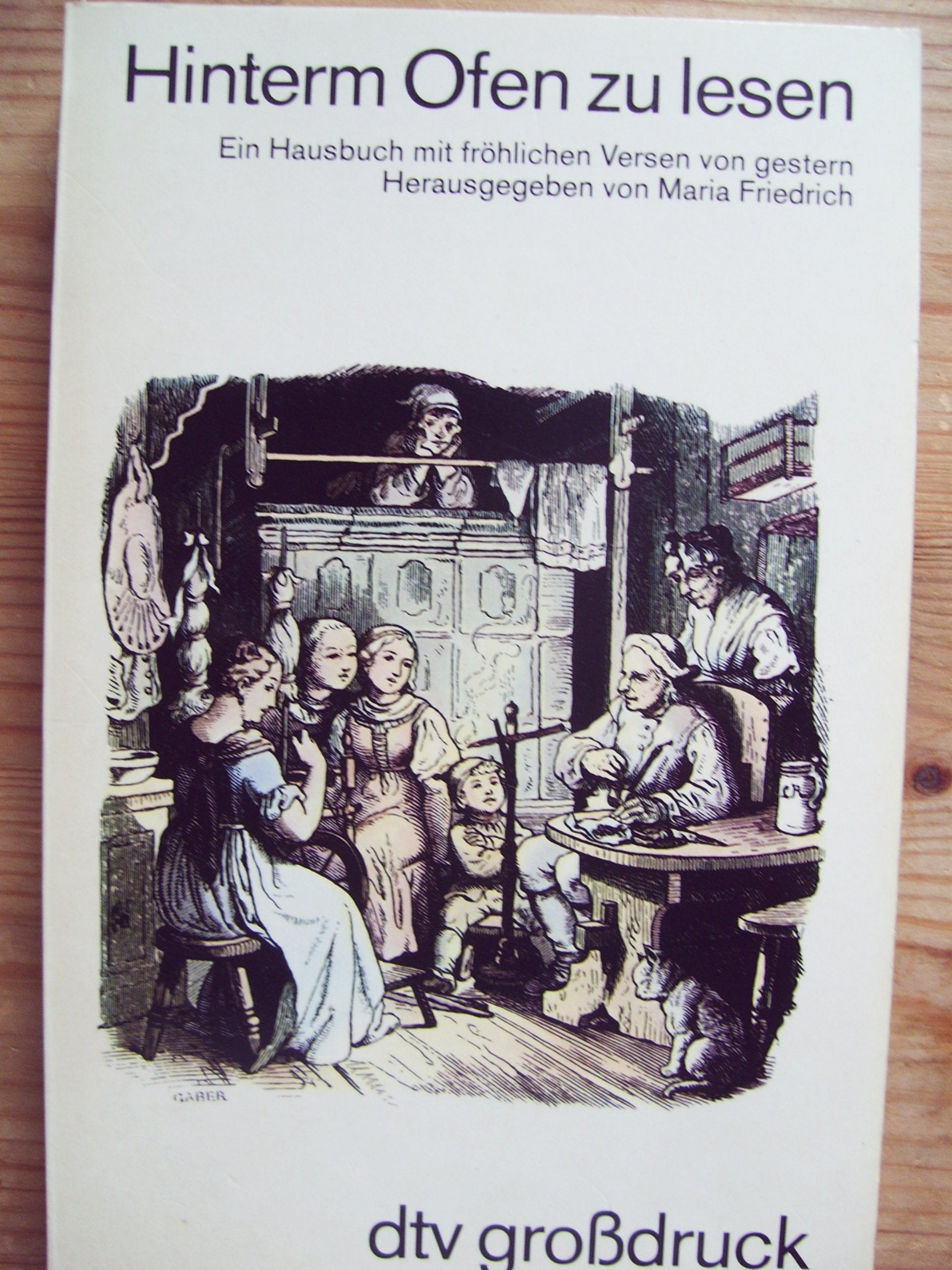 Hinterm Ofen zu Lesen (5352 274). Ein Hausbuch mit fröhlichen Versen von gestern. Film, Art & Culture