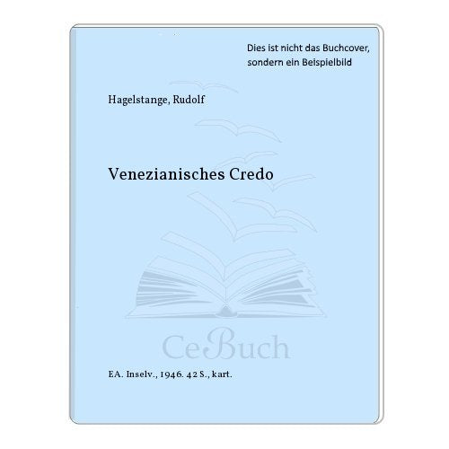 Venezianisches Credo und andere Gedichte. Hobbies & Crafts