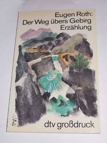 Der Weg übers Gebirg: Erzählung (dtv großdruck) Fiction