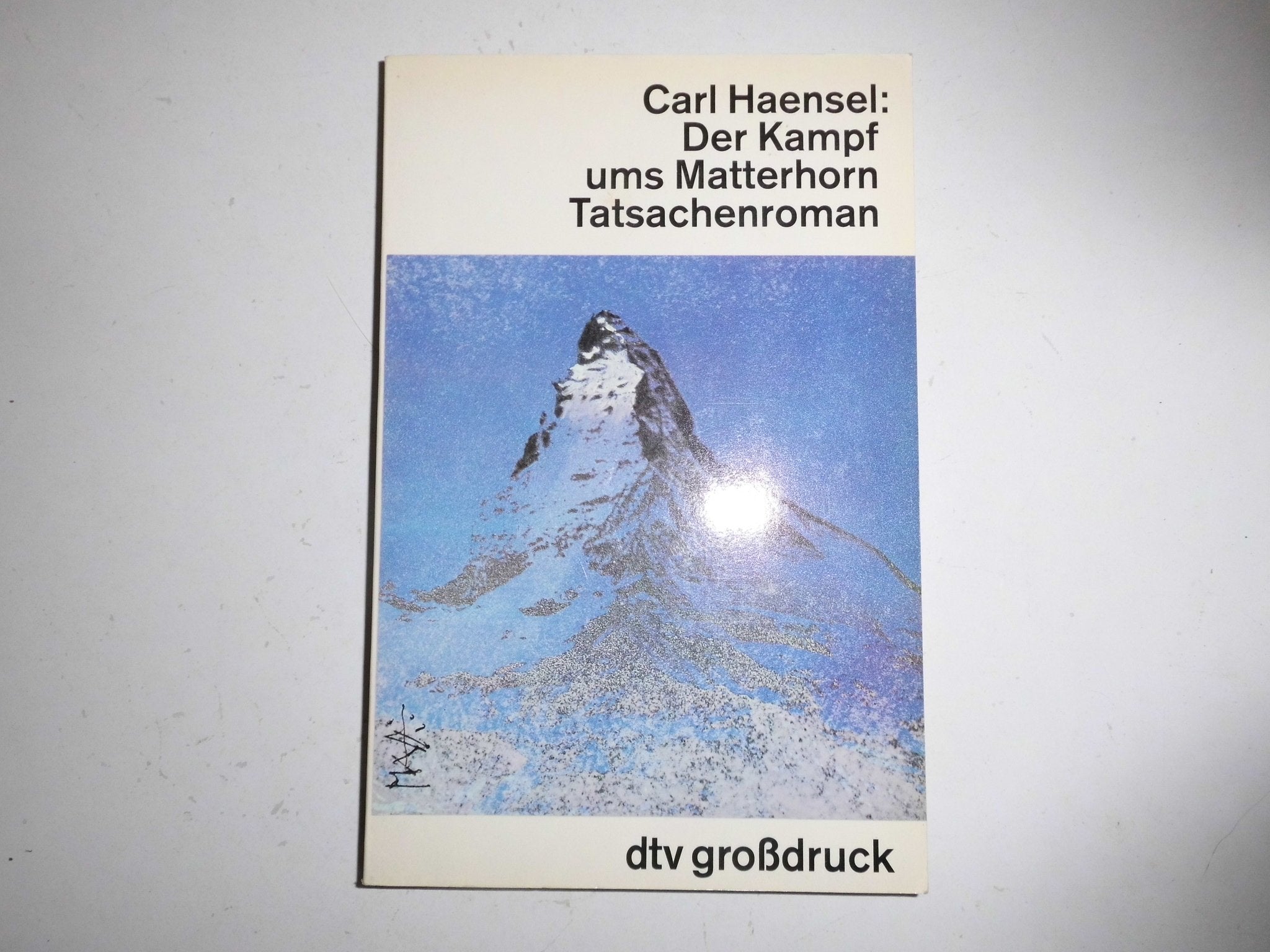 Der Kampf ums Matterhorn: Tatsachenroman (dtv großdruck) Fiction