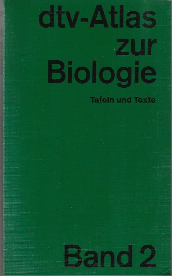 dtv-Atlas zur Biologie. Band 2. Tafeln und Texte Books