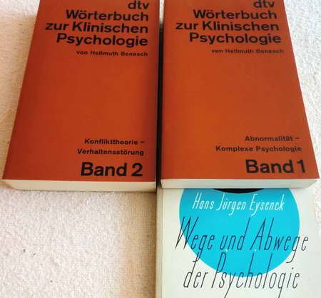 dtv - Wörterbuch zur Klinischen Psychologie I. Abnormalität, Komplexe Psychologie. Medicine