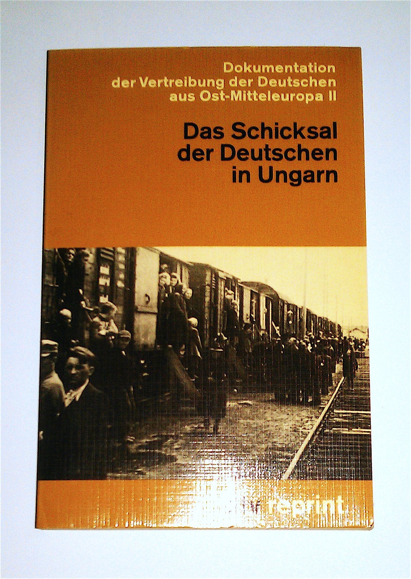 Dokumentation der Vertreibung der Deutschen aus Ost-Mitteleuropa II: Das Schicksal der Deutschen in Ungarn (dtv - Wissenschaftliche Reihe) Books