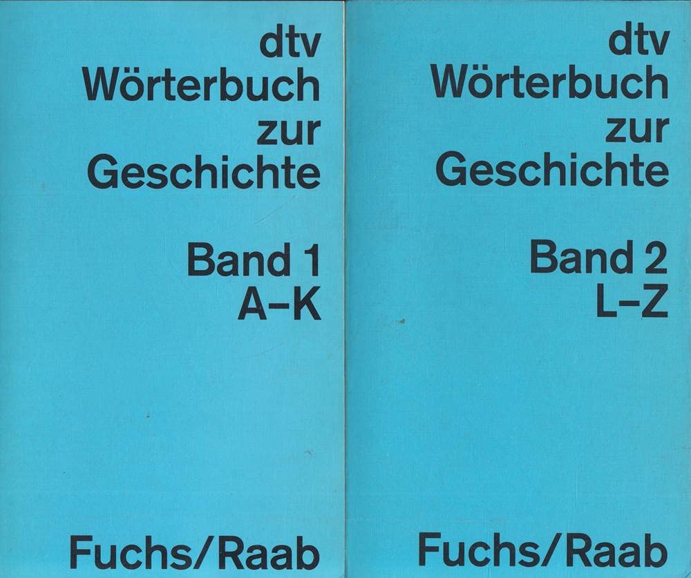 DTV-WÖRTERBUCH ZUR GESCHICHTE 1: Band 1 – A-K (dtv Nachschlagewerke) Learning & Reference
