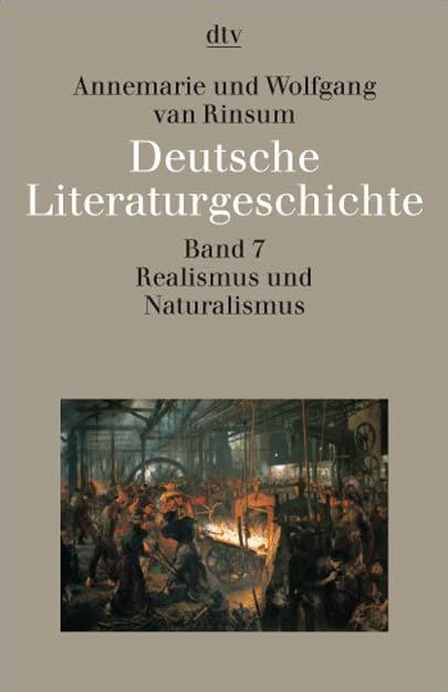 Deutsche Literaturgeschichte vom Mittelalter bis zur Gegenwart in 12 Bänden: Band 7: Realismus und Naturalismus Contemporary literature Books