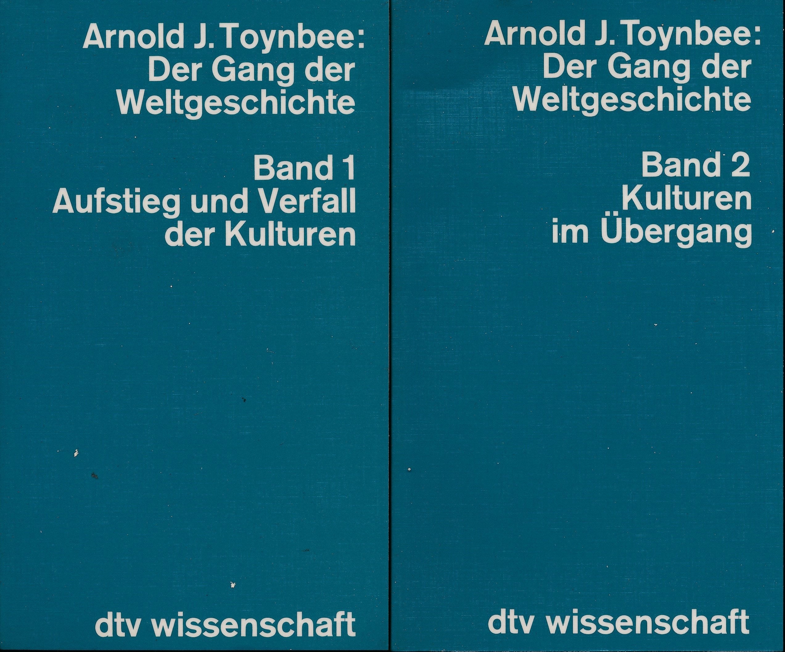 Der Gang der Weltgeschichte, Band 1. Aufstieg und Verfall der Kulturen. Politics & History