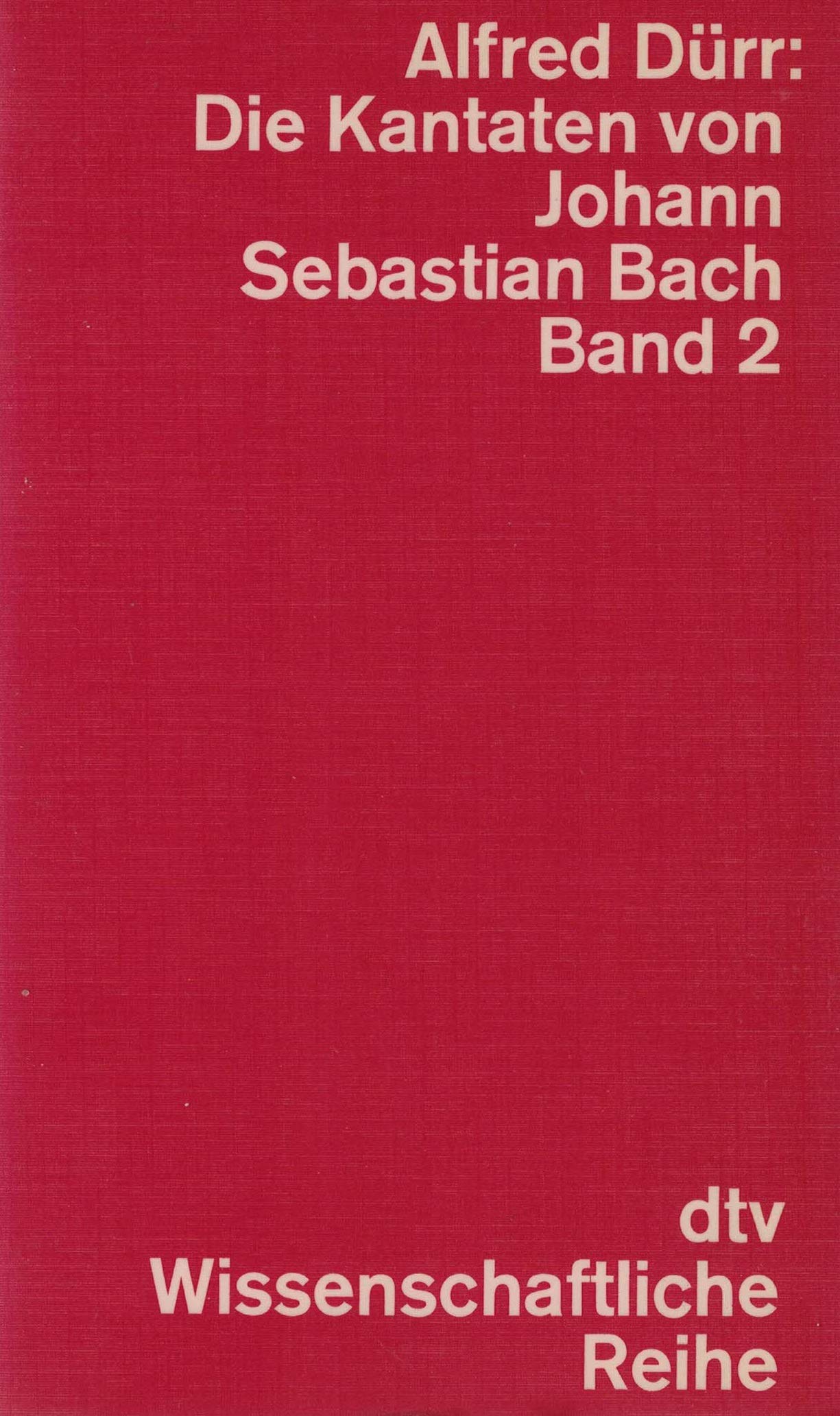 Die Kantaten von Johann Sebastian Bach II. Arts & Music