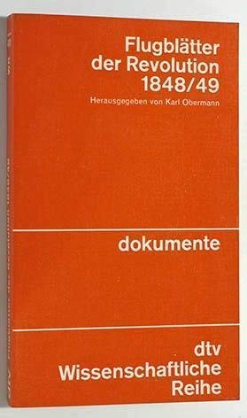 Flugblätter der Revolution 1848/49 German history